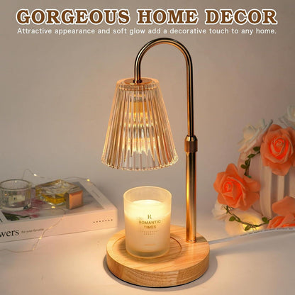 Duftkerzenlampe mit Dimmer und Timer für Großbritannien