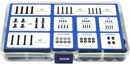 Universal TV-Schrauben Set VESA M4 M5 M6 M8 80 Zoll Schwarz