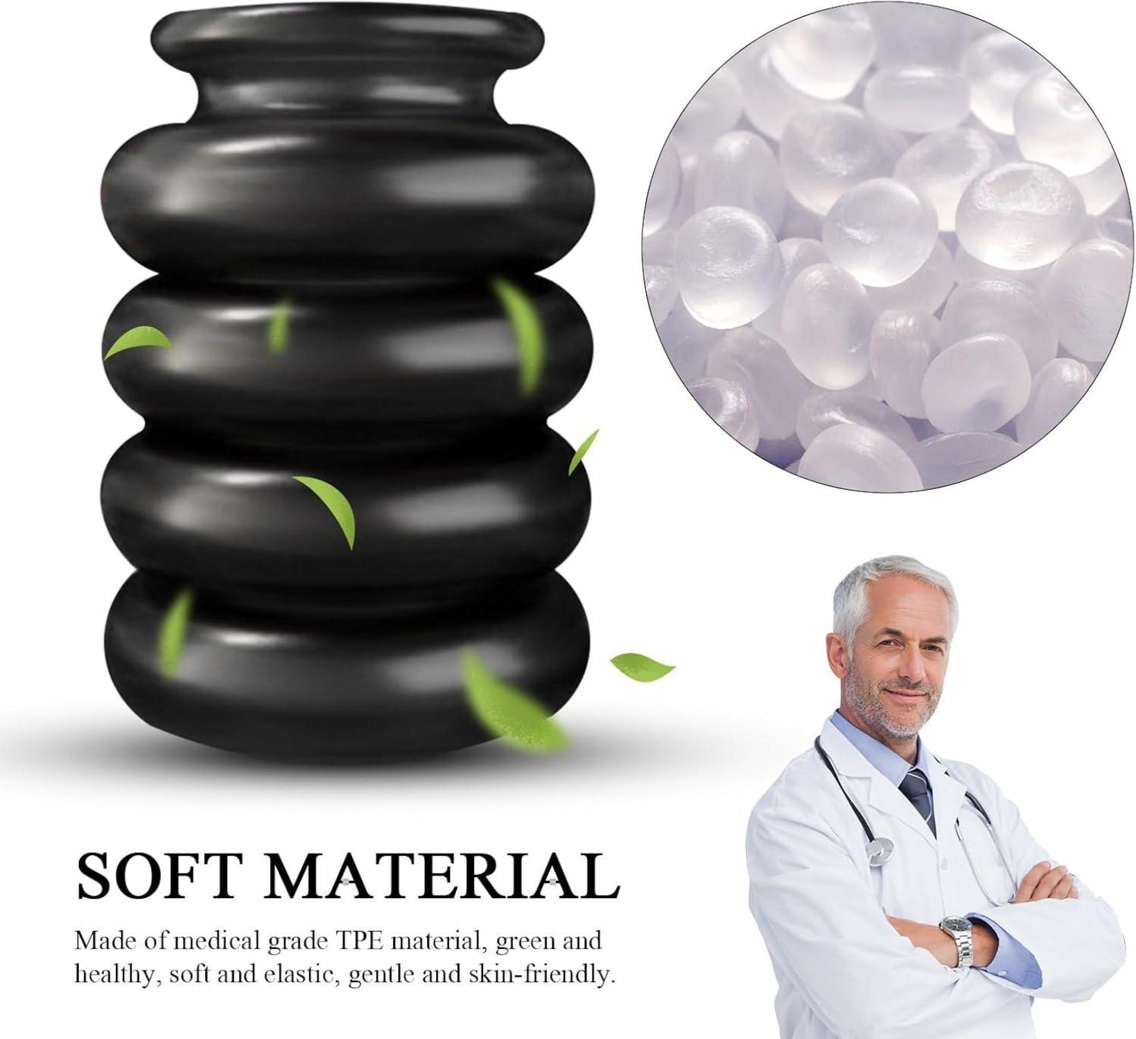 Penisringe Set 4 PCS Cockringe Hodenringe Sexspielzeug Paare