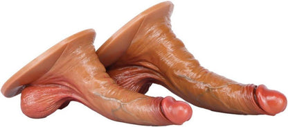 Seckoe Realistischer Dildo mit Saugnapf und Venen, Anal Spielzeug für Männer und Frauen