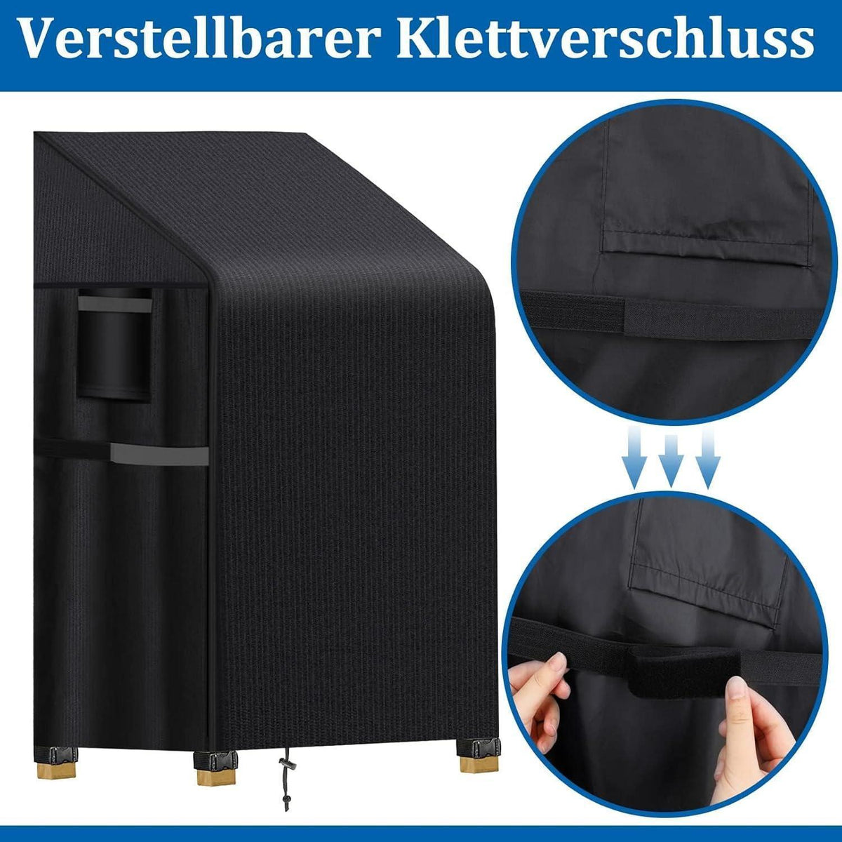 Wasserdichte Stuhlabdeckung für 6-8 Gartenstühle