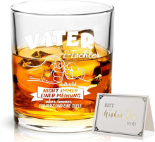 Whiskeyglas Papa Geschenk Vater Tochter Geburtstag Weihnachten