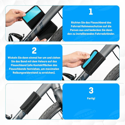 Fahrrad Rahmenschutz Set 4er Carbon Neopren Klett Thule E-Bike Zubehör