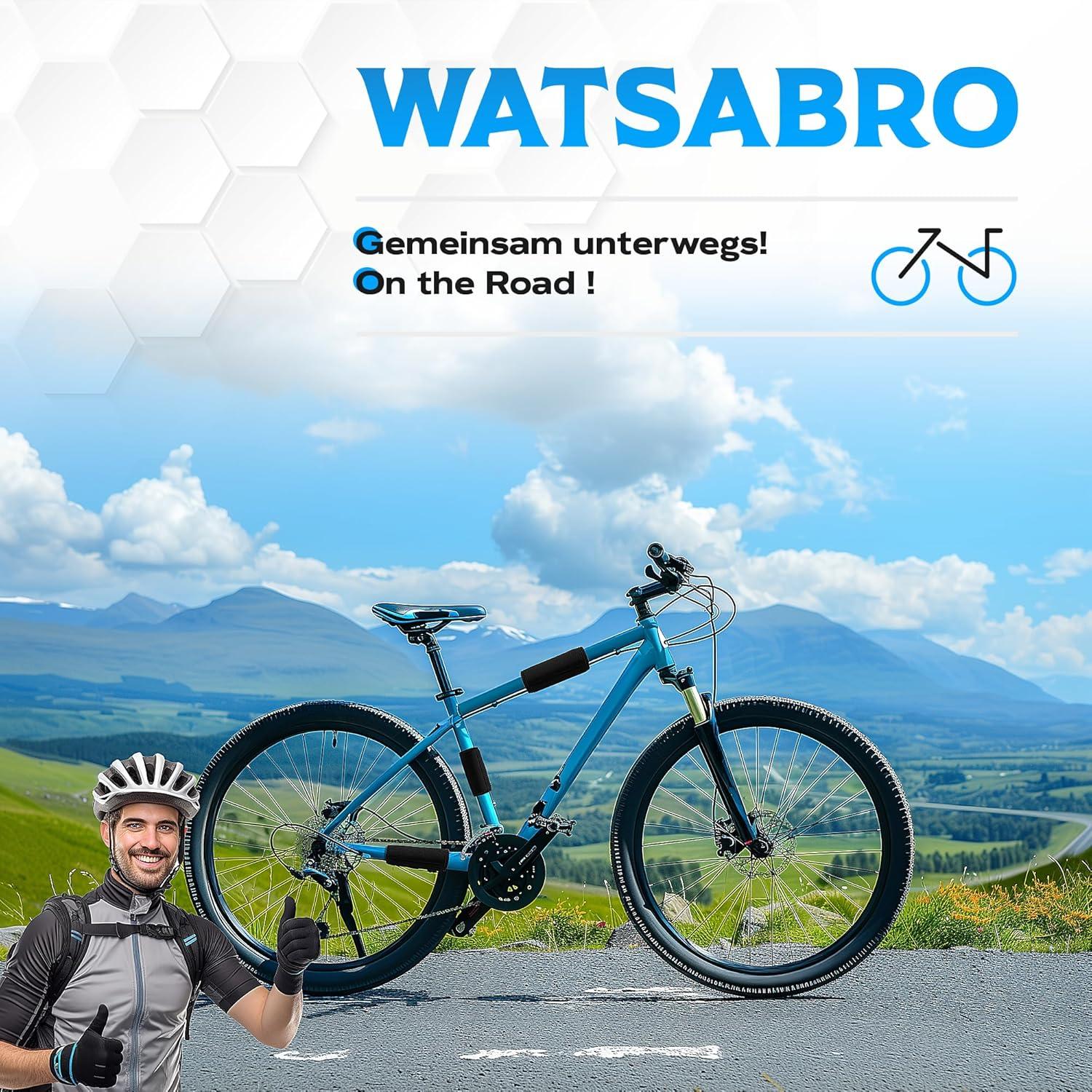 4er Set Fahrrad Rahmenschutz Neopren Klett Carbon Rahmen Thule E-Bike