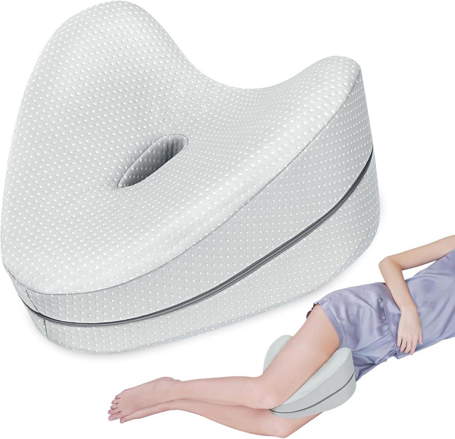 Memory Foam Kniekissen für Seitenschläfer und Schwangerschaft