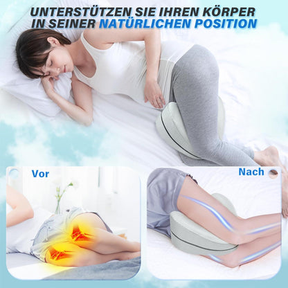 Orthopädisches Kniekissen Memory Foam Seitenschläfer Schwangerschaft