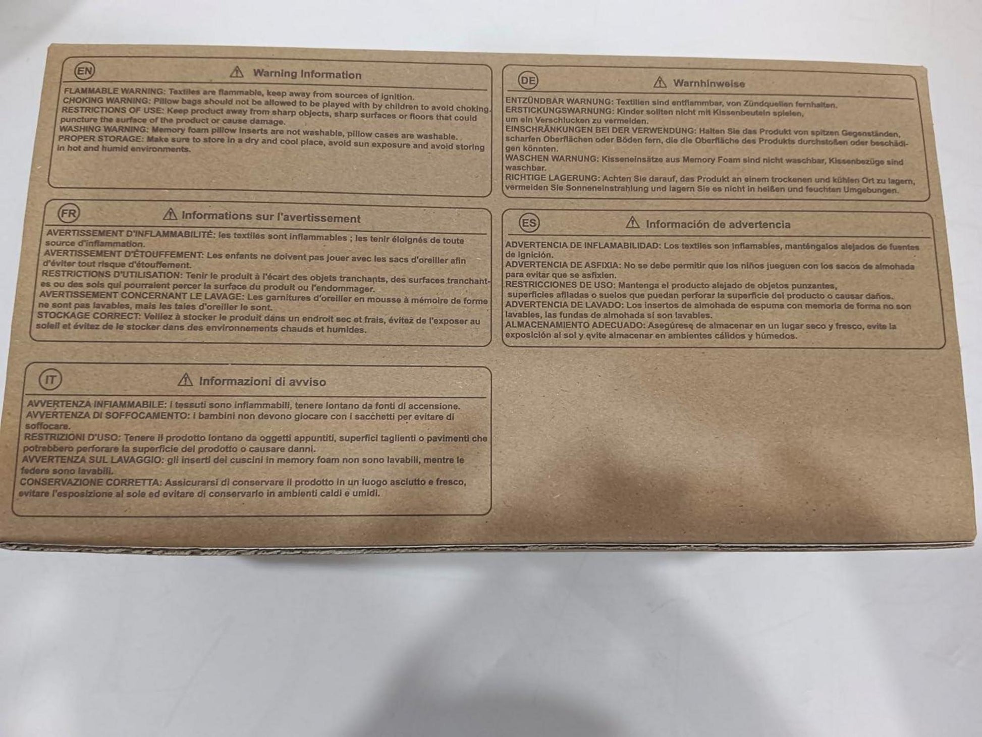 Orthopädisches Kniekissen für Seitenschläfer Memory-Schaum Beinkissen 30×26×17CM
