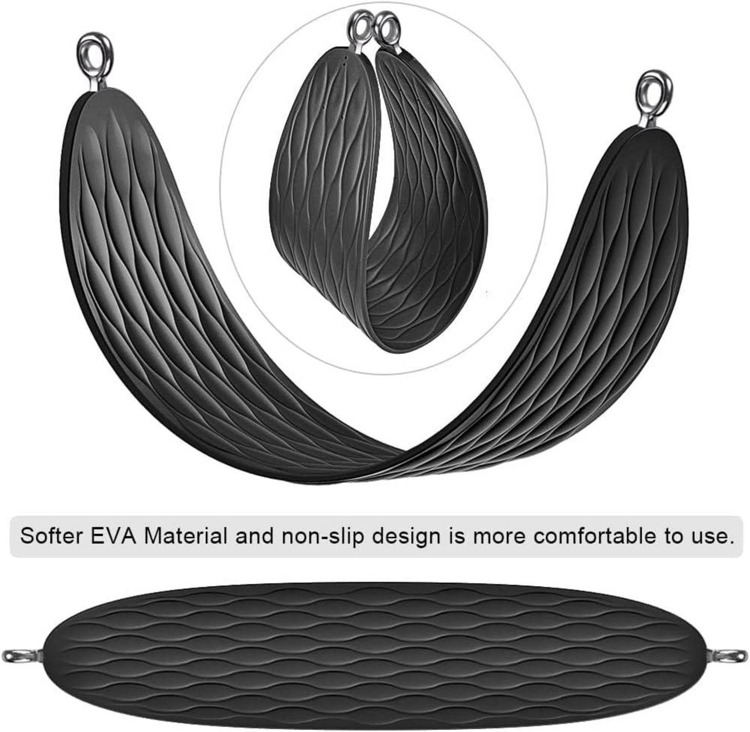 Heavy Duty Swing Seat with Chain and Carabiners, Comfortable and