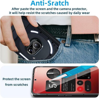 Panzerglas für Nothing Phone 2A Plus 2er Pack Display Schutzfolie