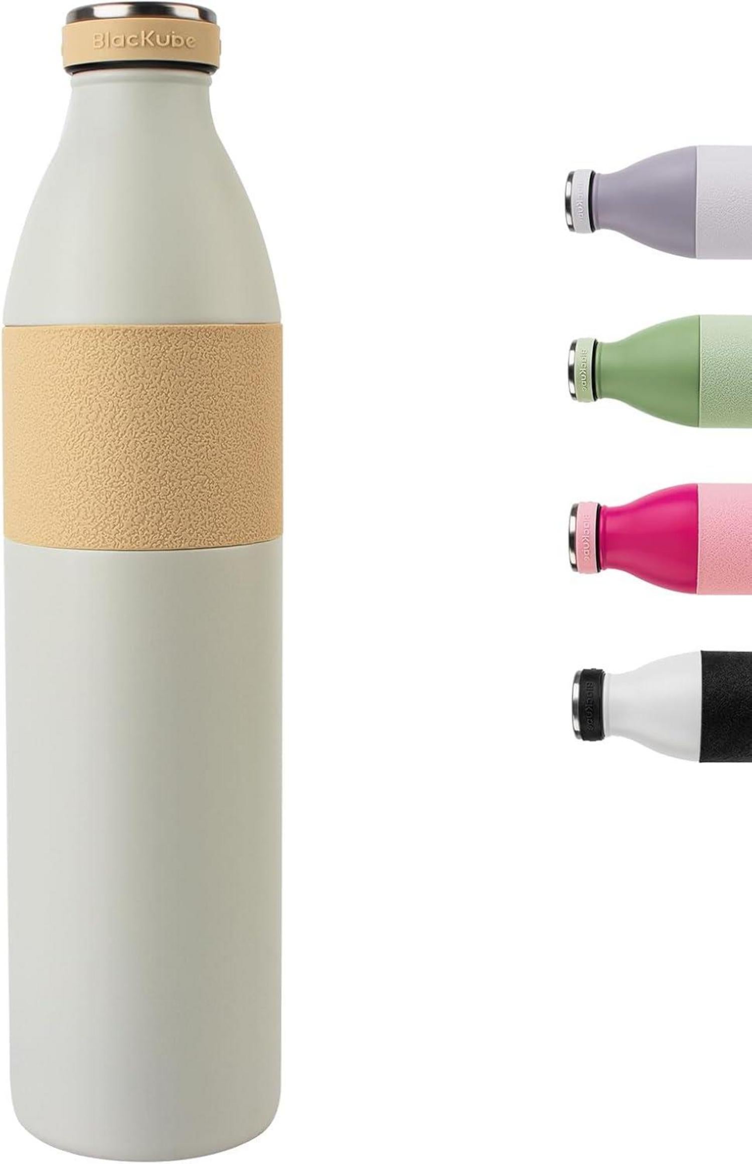 Isolierte Trinkflasche aus Edelstahl 500ml 1L BPA-frei Camping