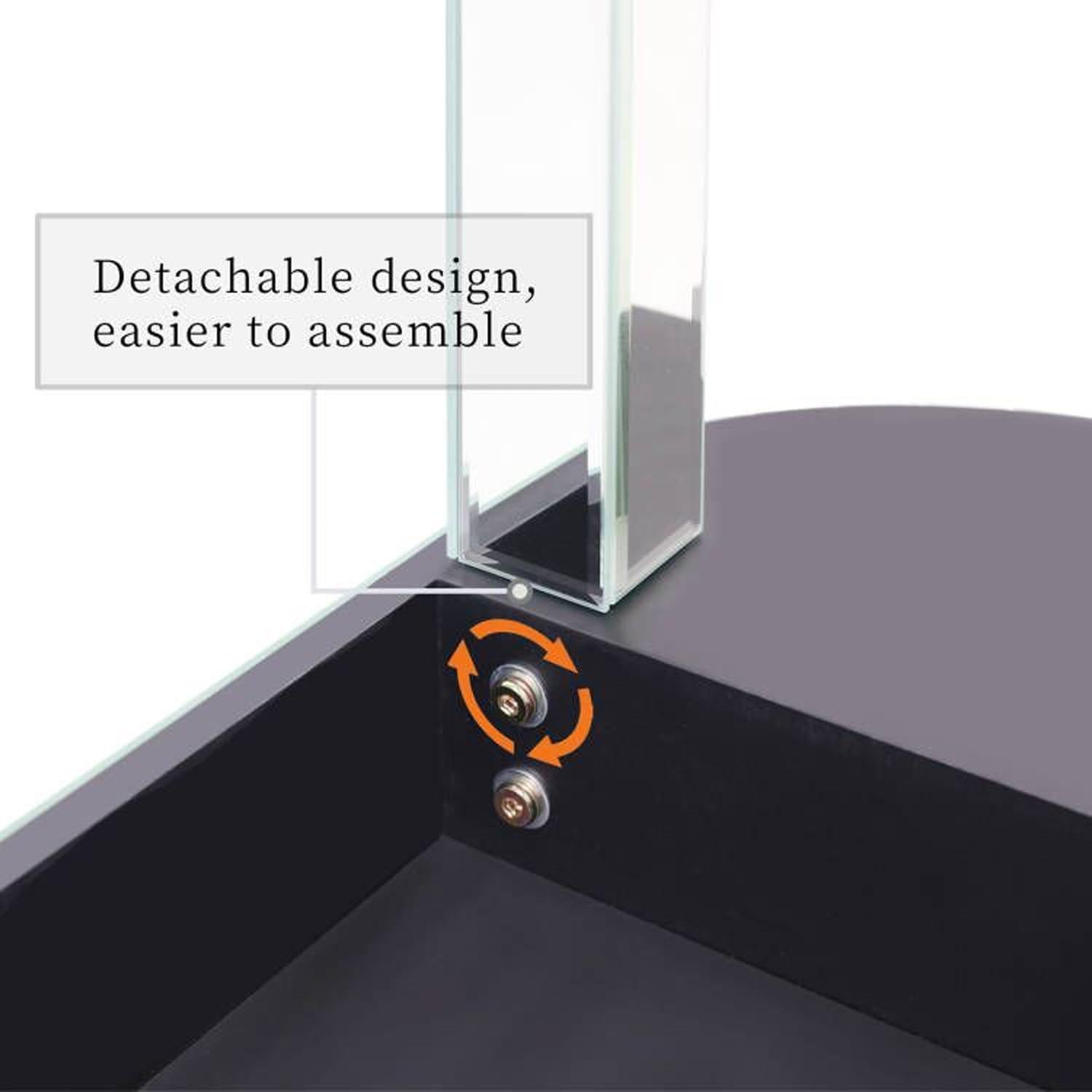 Konsolentisch Silber Spiegelglas Flurtisch Modern 120x32x80cm