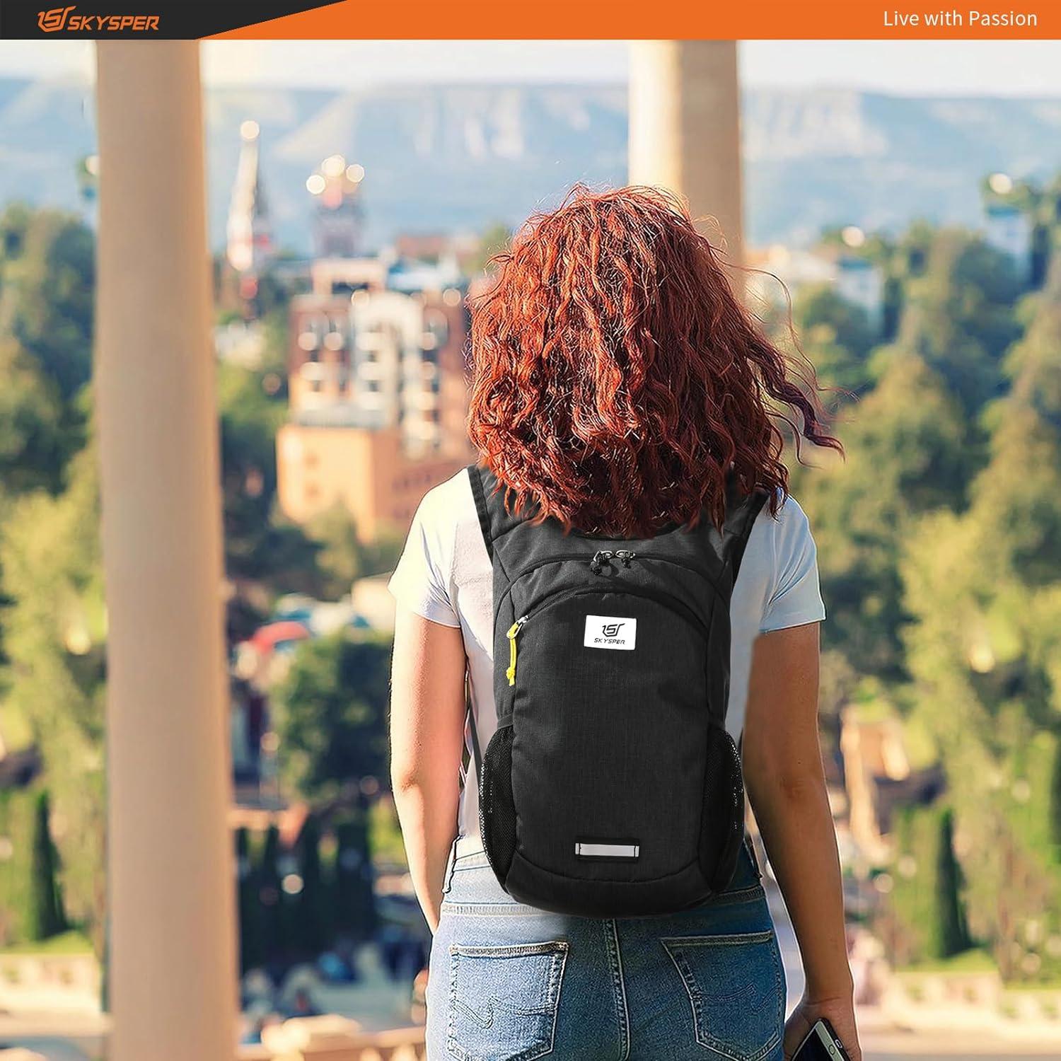 Faltbarer Rucksack Ultraleicht 10L Trekking Daypack Wandern Reisen