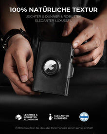 DODENSHA Herren Wallet RFID Münzfach | Slim Smart Wallet