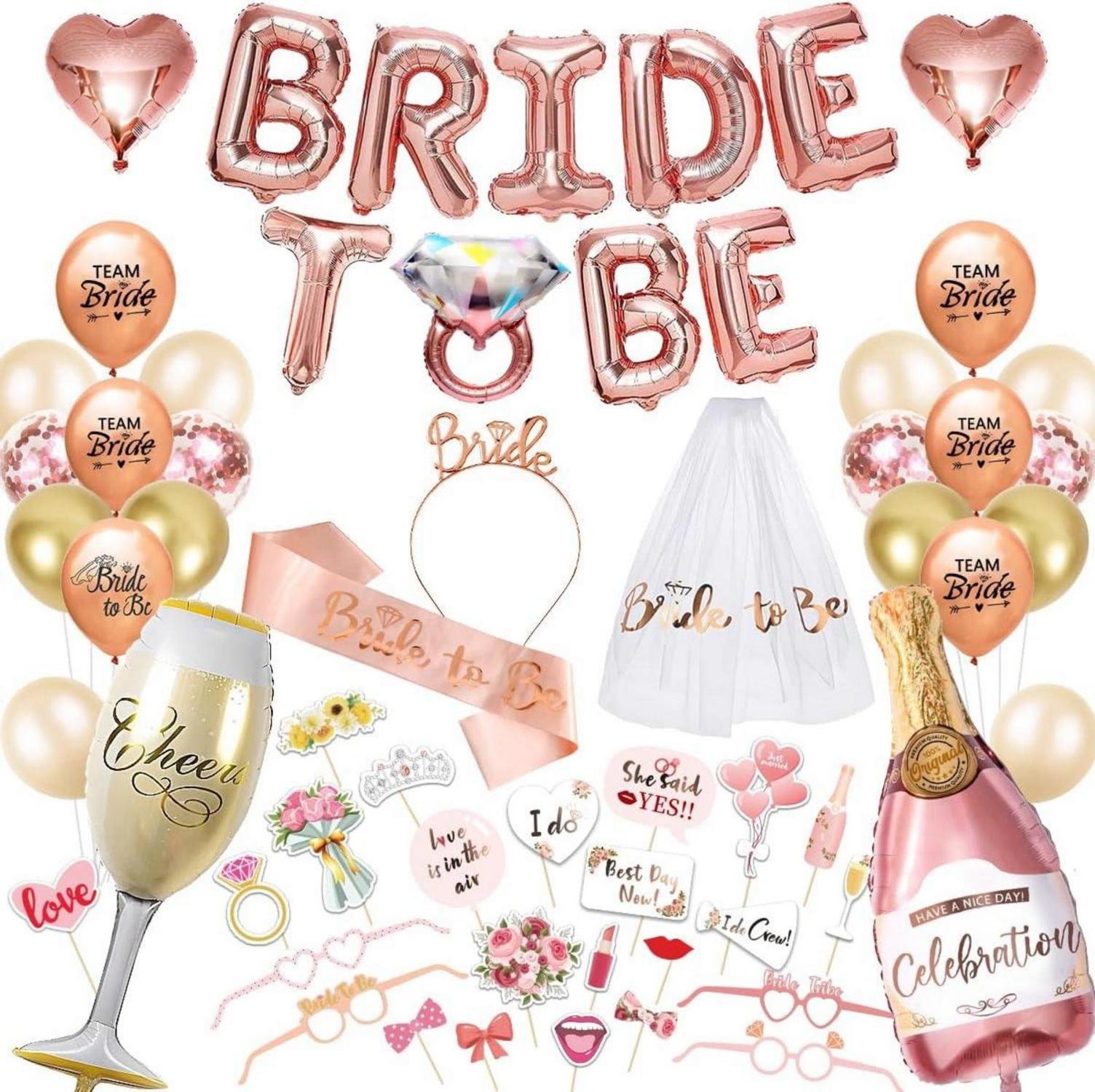 Deko Set Junggesellinnenabschied Accessoires Frauen Party-Zubehör