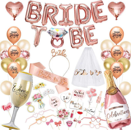 Deko Set Junggesellinnenabschied Accessoires Frauen Party-Zubehör