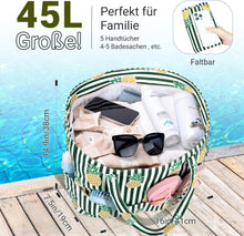 Strandtasche XXL Damen mit Reißverschluss - Badetasche Beach