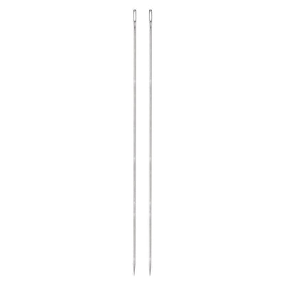 Polsternadeln extra lang 30cm - 2er Set Edelstahl