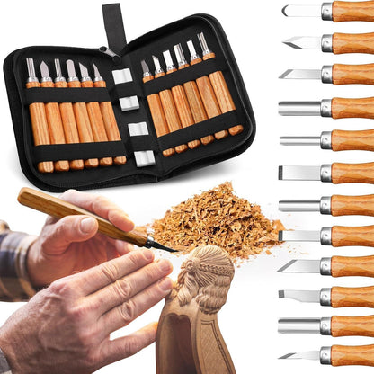 Holzschnitzwerkzeug Schnitzwerkzeug Schnitzset Schnitzmeser