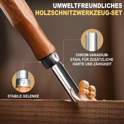 Holzschnitzwerkzeug Schnitzwerkzeug Schnitzset Schnitzmeser