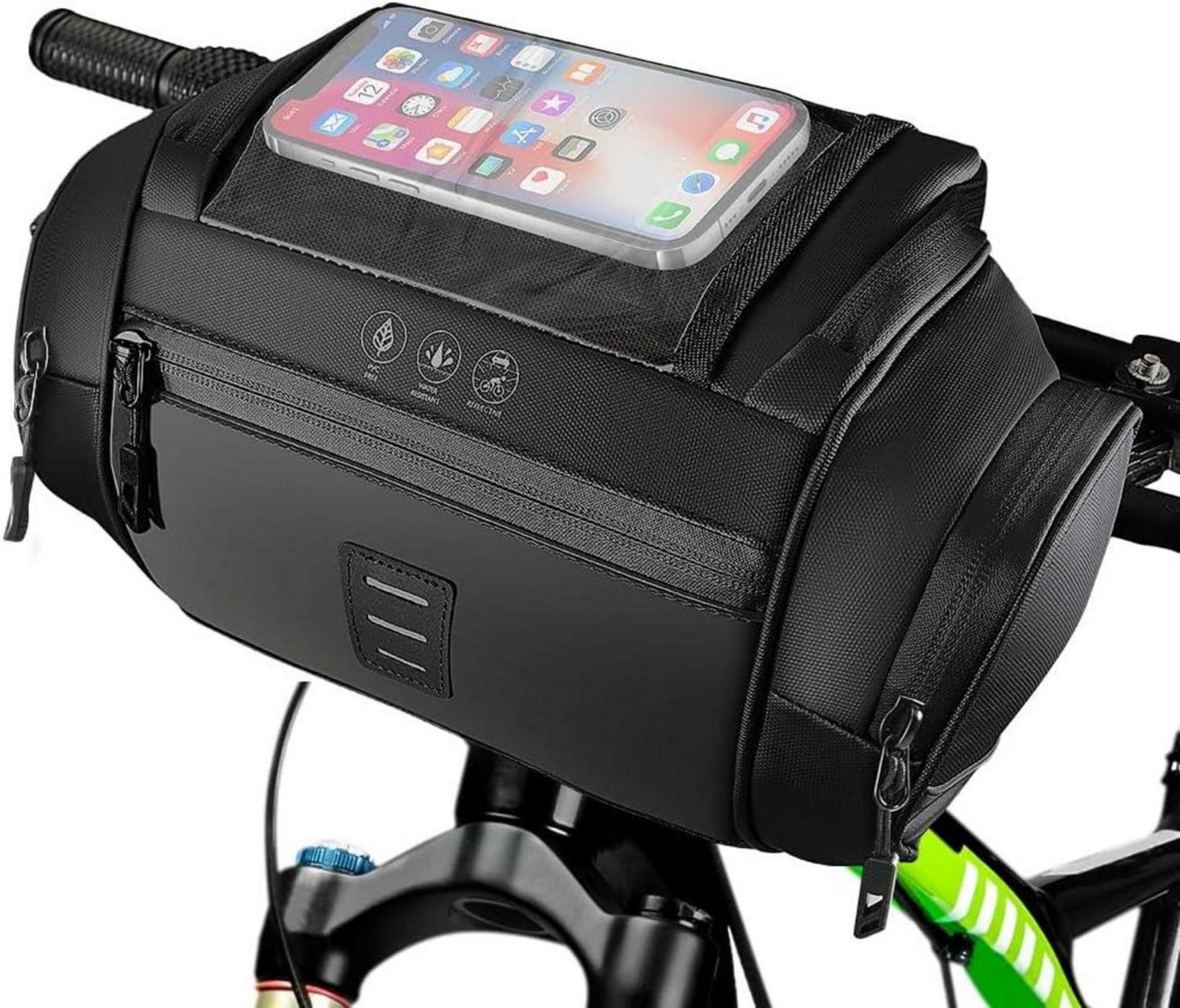 Eyein 4.8L wasserdichte Fahrrad Lenkertasche mit