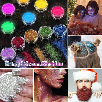 Glitzertattoo Set Kinder – Bastelgeschenke für Mädchen 6-12 Jahre