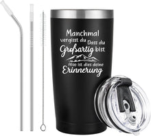 600ml Edelstahl Weinbecher Thermobecher to go Inspirierende