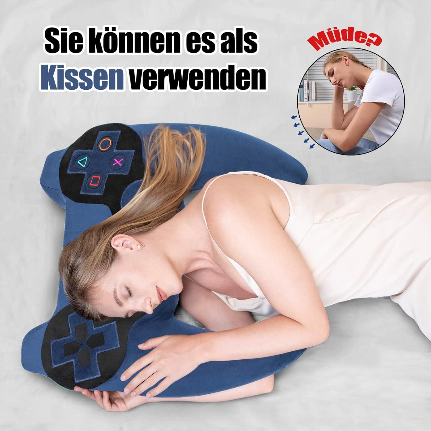 SAHEYER U-förmiges Memory Foam Seitenschläferkissen Ellenbogen Schmerzen Relief