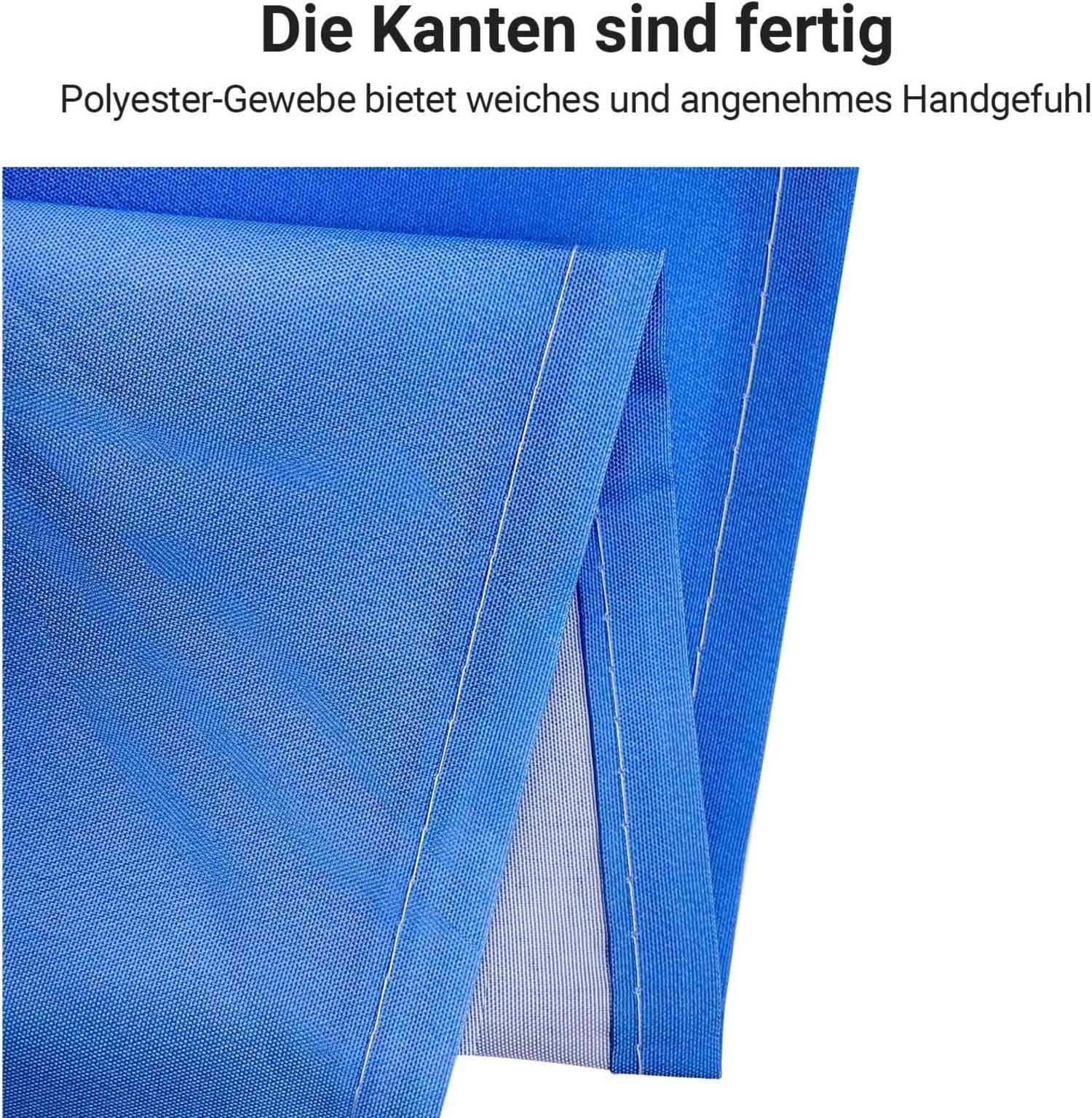 Duschvorhang 240x200cm Sea Blue Antischimmel Wasserabweisend