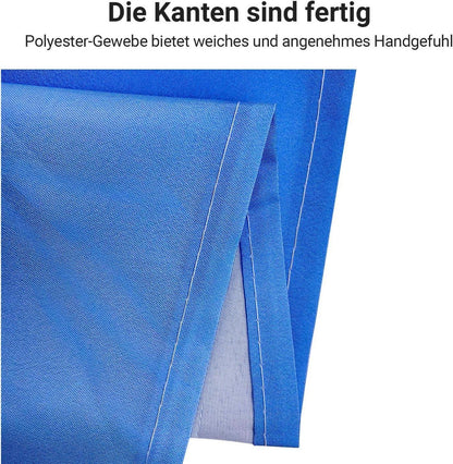 Duschvorhang 240x200cm Sea Blue Antischimmel Wasserabweisend