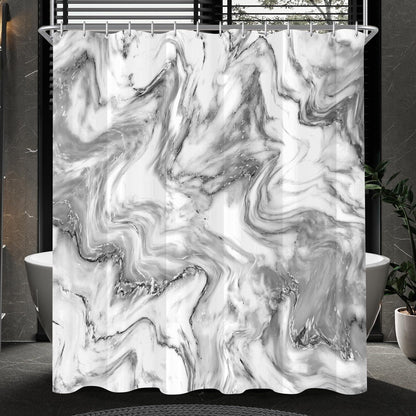 Duschvorhang Marmor Antischimmel 120x200cm Wasserabweisend Textil