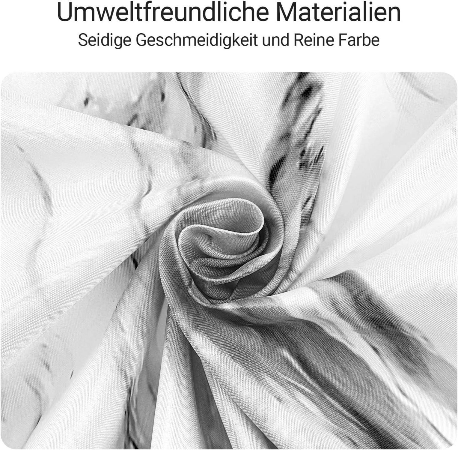 Duschvorhang Marmor Antischimmel 120x200cm Wasserabweisend Textil