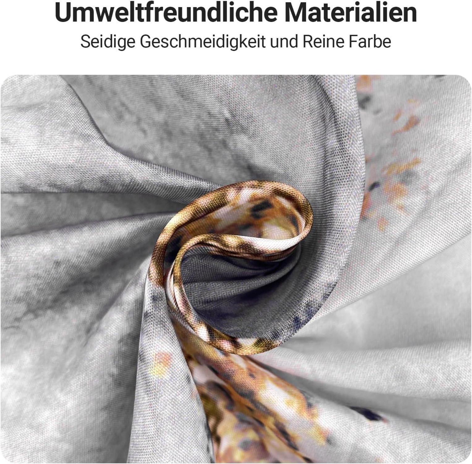 Duschvorhang Marmor Antischimmel Textil 8 Ösen 120x200cm