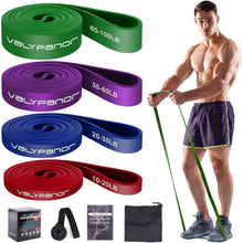 Günstiges Widerstandsbänder Set 5er Set Fitnessbänder