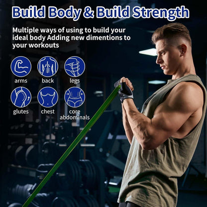 Günstiges Widerstandsbänder Set 5er Set Fitnessbänder