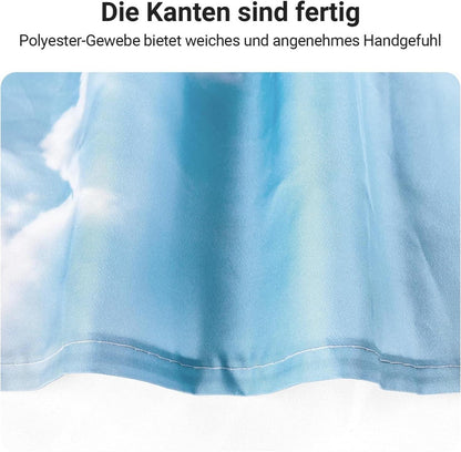 Duschvorhang Katzenschwimmen 150x200 cm Antischimmel Wasserabweisend Polyester