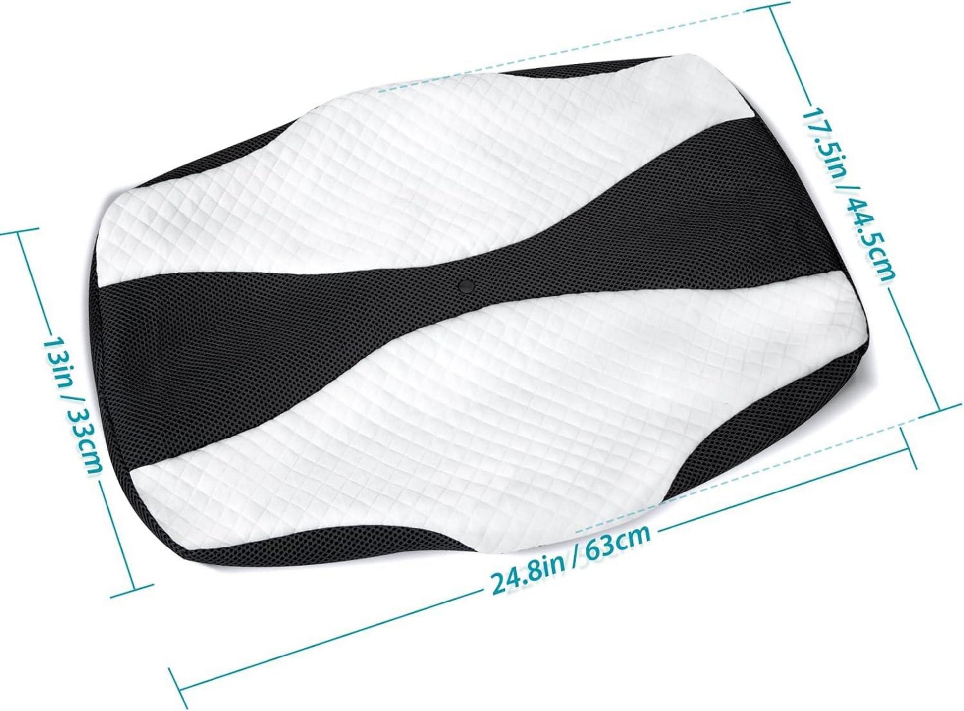 SAHEYER Kissenbezüge Memory Foam Schwarz