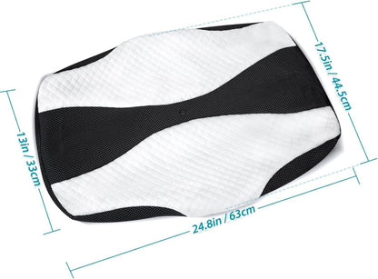 SAHEYER Kissenbezüge Memory Foam Schwarz