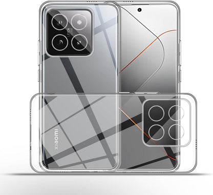 Transparente QULLOO Schutzhülle für Xiaomi 14 Pro - Ultra Dünn