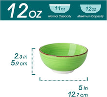 vancasso Dessertschalen Steinzeug Set BONITA 6-teilig 12Oz