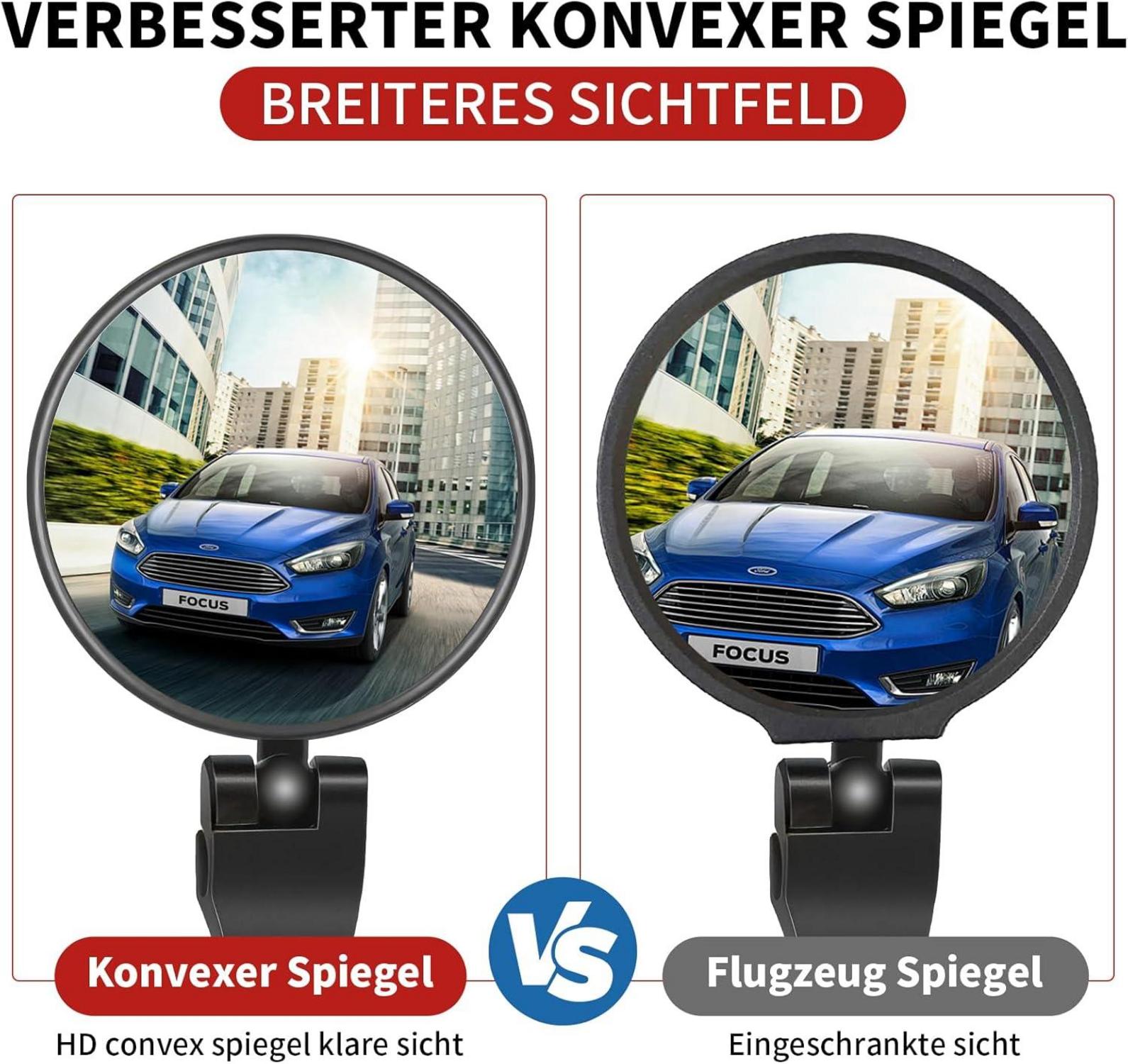 Fahrradspiegel für Lenker 18-26mm mit