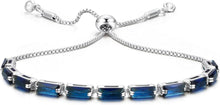 Kristall Tennis Armband Mehrfarbig Zirkonia Geschenk Mutter Freundin