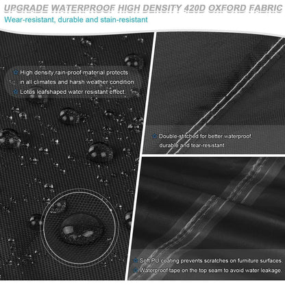 Sonnenliege Abdeckung 210x80x40/80cm – Wasserdicht & UV-Beständig