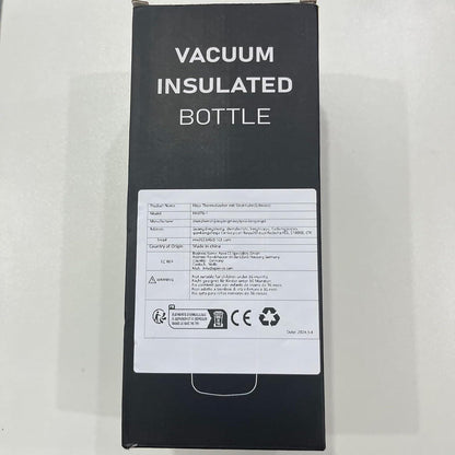 Hejo Thermobecher 900ml mit Strohhalm aus Edelstahl für Heiß- und Kaltgetränke