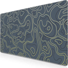 XXL Gaming Mauspad 900x400mm Topographisch Wasserdicht