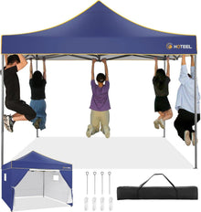 Faltpavillon 3x3 Wasserdicht Stabil Winterfest Pop Up Pavillon