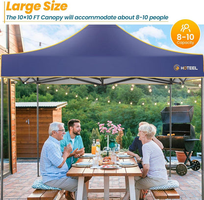 Faltpavillon 3x3 Wasserdicht Stabil Pop Up Pavillon mit