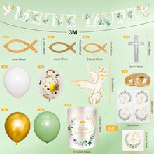 Taufe Deko Set für Jungen und Mädchen - Meine Taufe Party