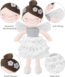 Weiche Schutzengel Puppe 40cm für Mädchen, Taufgeschenk