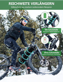 E Bike Akku Schutzhülle Transportschutz Kälteschutz