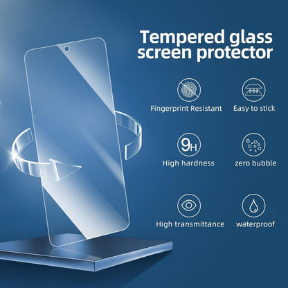 Panzer Schutz Glas für Xiaomi Redmi Note 13 Pro 5G/4G - 3 Stück